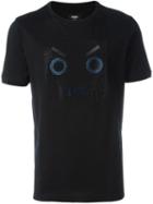 Fendi No Words T-shirt, Men's, Size: 48, Black, Cotton/glass