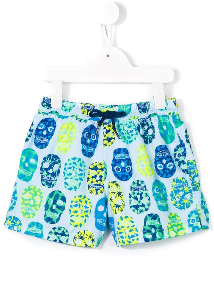 Sunuva 'surf Skull' Swim Shorts, Boy's, Size: 11 Yrs, Blue