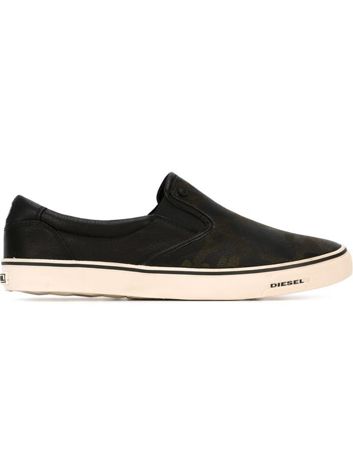 Diesel 'subway' Slip-on Sneakers