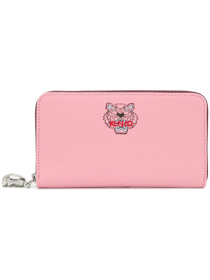 Kenzo Continental Purse - Pink & Purple