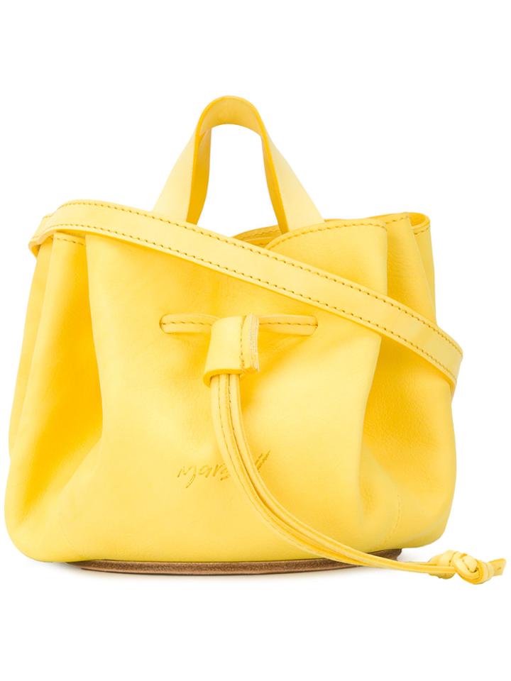 Marsèll Small Crossbody Bucket Bag - Yellow & Orange