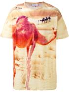 Les Benjamins Printed T-shirt, Men's, Size: Xs, Nude/neutrals, Cotton