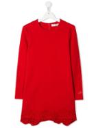 Philosophy Di Lorenzo Serafini Kids Lace Shift Dress - Red