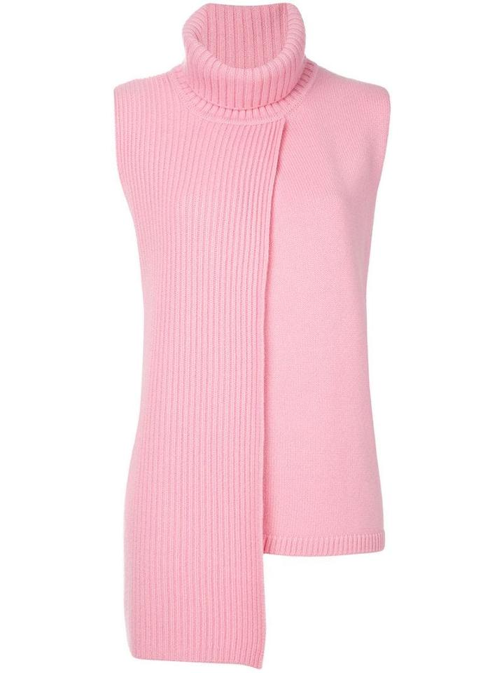 Cashmere In Love Cashmere Tania Turtleneck Top - Pink