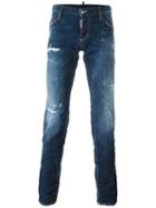 Dsquared2 'slim' Jeans, Men's, Size: 48, Blue, Cotton/spandex/elastane/polyester