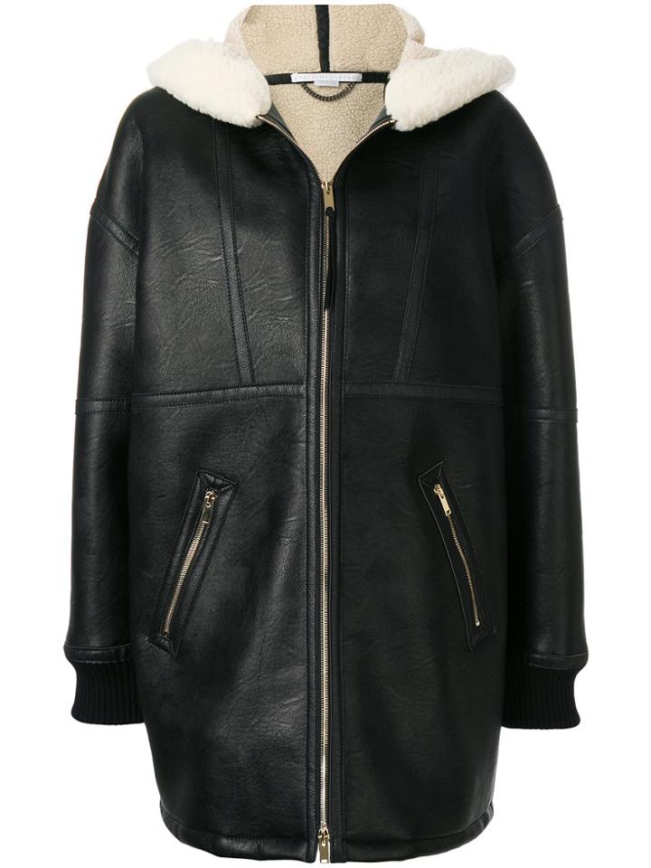 Stella Mccartney Henna Shearling Coat - Black