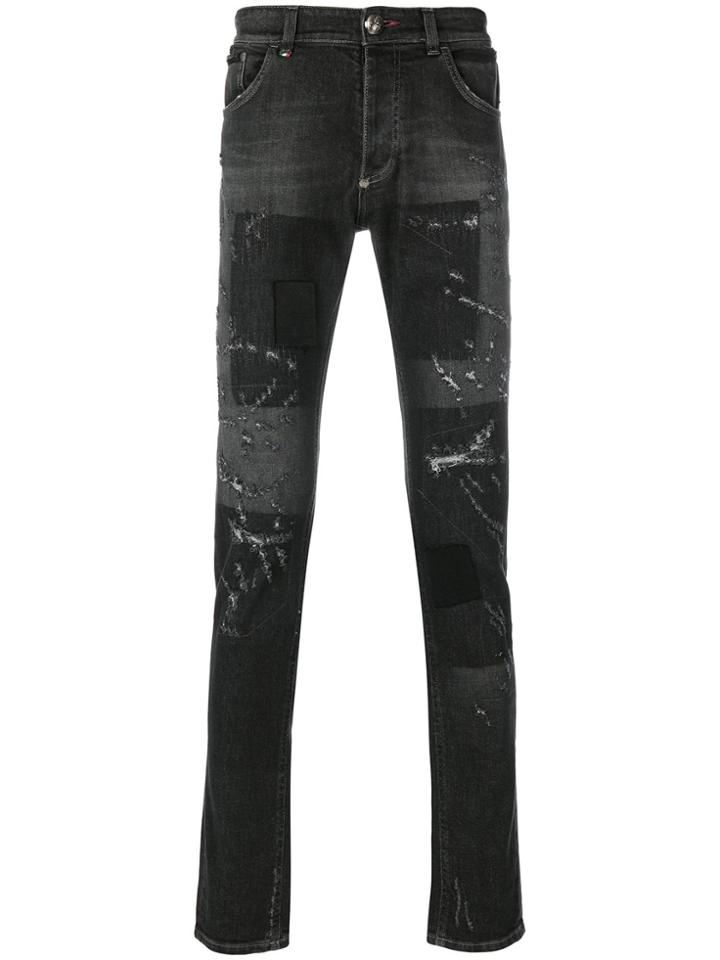 Philipp Plein Classic Skinny Jeans - Grey