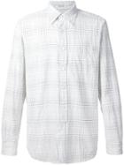 Engineered Garments '19th Century' Button Down Shirt, Men's, Size: Large, White, Cotton