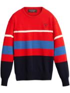 Burberry Reissued 1980s Striped Jumper - Red