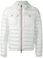Moncler Douret Padded Jacket, Men's, Size: 3, White, Feather Down/polyamide