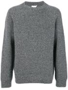 Sunspel Heavy Knit Sweater - Grey