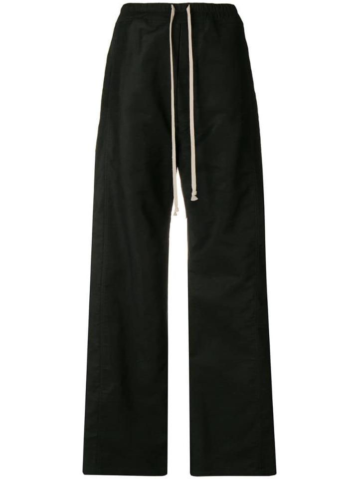 Rick Owens Drkshdw Flared Trousers - Black