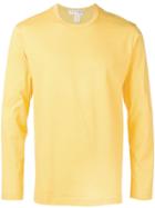Comme Des Garçons Shirt Boys Logo Print Jumper - Yellow