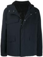 Kenzo Zip Up Hooded Jacket - Blue