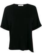 Dorothee Schumacher Short Sleeve Loose Fit Top - Black