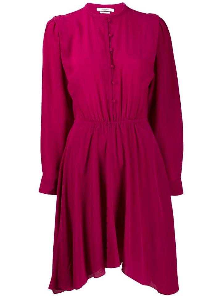 Isabel Marant Étoile Silk Dress With Juliet Sleeves - Pink