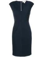 Dvf Diane Von Furstenberg Fitted Midi Dress - Blue
