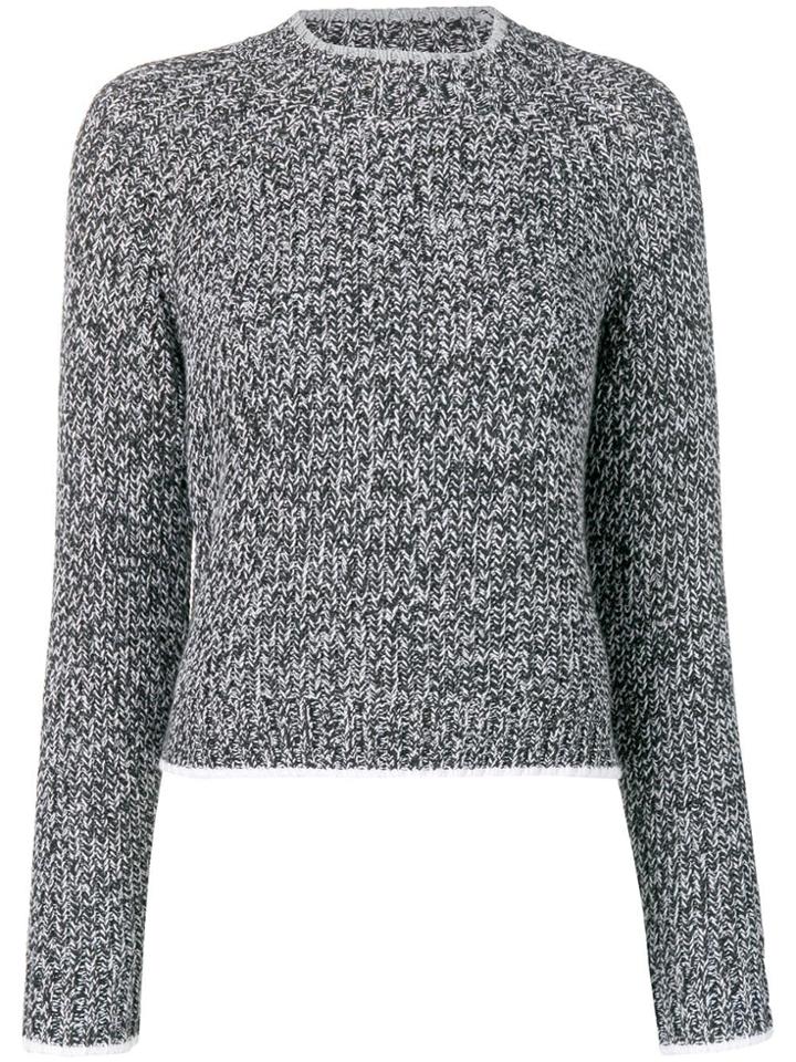 Rag & Bone Speckled Knit Jumper - Black