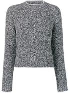 Rag & Bone Speckled Knit Jumper - Black