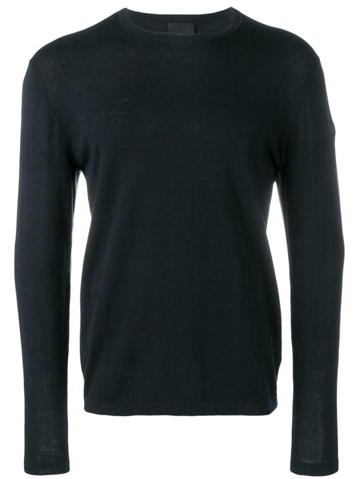 Rrd Fine Knit Sweater - Black