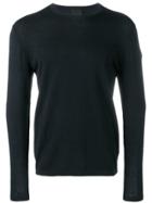 Rrd Fine Knit Sweater - Black