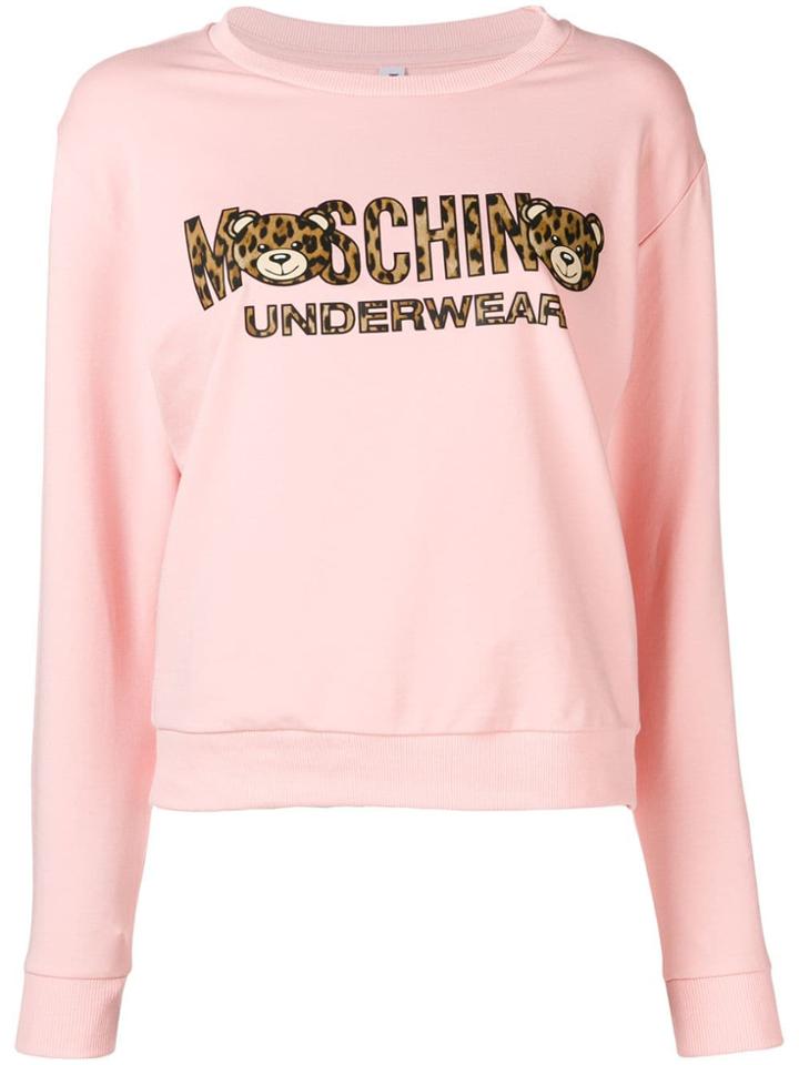 Moschino Toy Print Sweatshirt - Pink