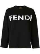 Fendi Pre-owned Long Sleeve Tops - Black
