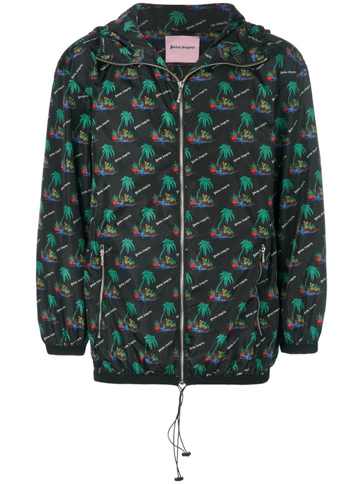 Palm Angels Islands Windbreaker - Black