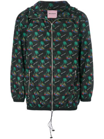 Palm Angels Islands Windbreaker - Black