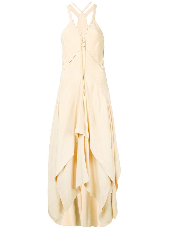 Kitx - Equality Dress - Women - Silk - 12, Nude/neutrals, Silk