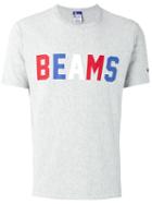 Champion Beams Print T-shirt, Men's, Size: Small, Grey, Cotton/polyester