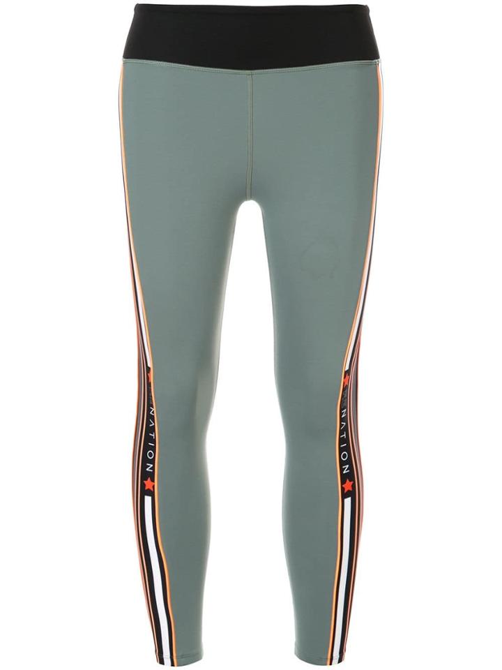 P.e Nation Thasos Leggings - Green