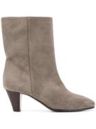 Via Roma 15 Mid-calf Length Booties - Grey