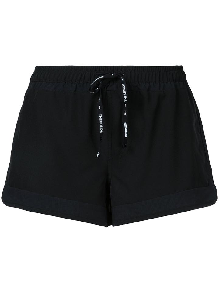 The Upside - Drawstring Shorts - Women - Polyester - S, Black