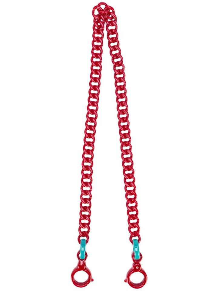 Silvia Tcherassi Chain Shoulder Strap - Red