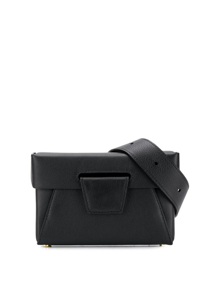 Yuzefi Flap Belt Bag - Black