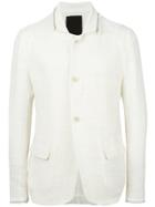 Lost & Found Ria Dunn High Neck Tailored Jacket - White