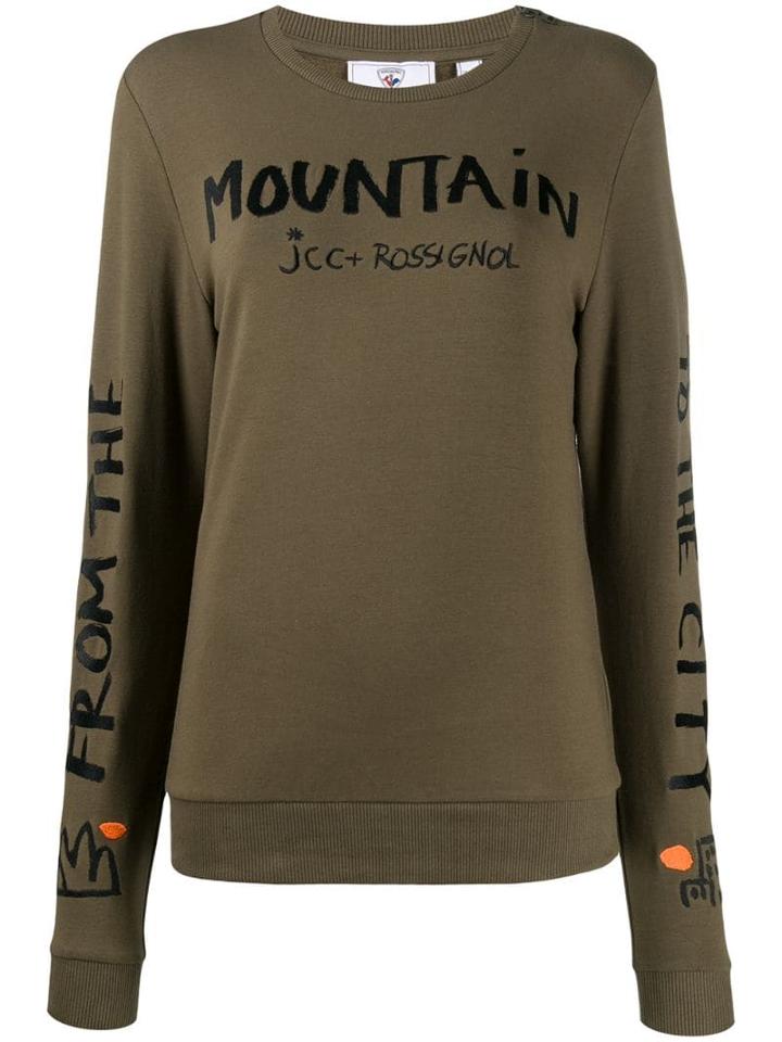 Rossignol Jc De Castelbajac Women Jcc Sweatshirt - Green