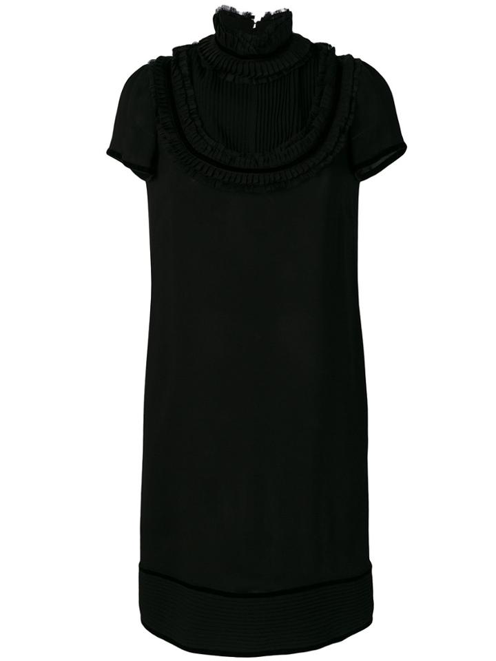 Dsquared2 Pleated Collar Dress - Black
