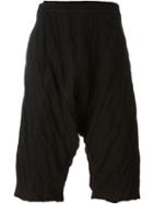 Lost & Found Ria Dunn Drop Crotch Shorts, Men's, Size: S, Black, Hemp/cotton/steel