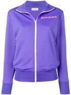 Palm Angels Jersey Track Jacket - Purple