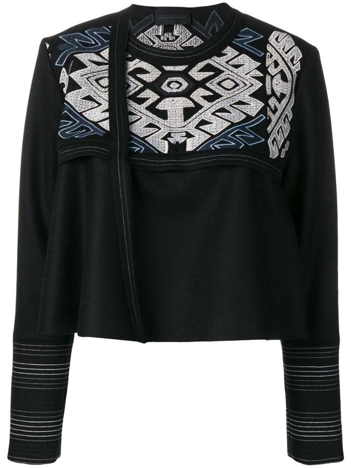 Diesel Black Gold Embroidered Jacket