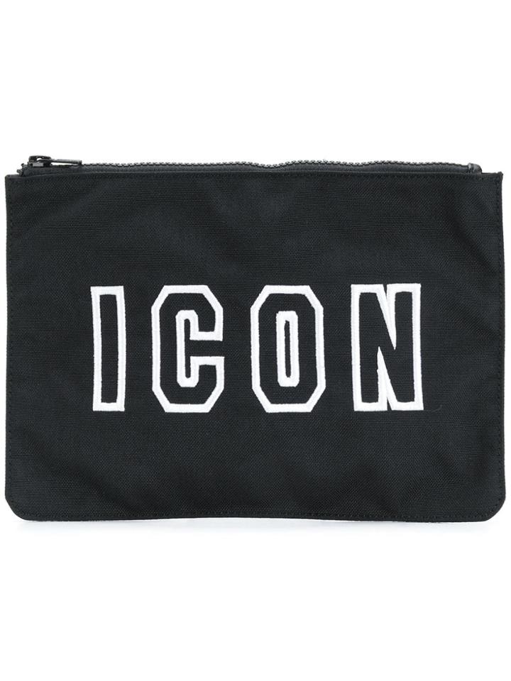Dsquared2 Icon Logo Wash Bag - Black