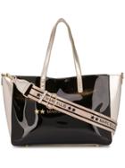Marc Ellis Pvc Logo Print Tote Bag - Black