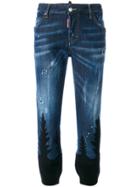 Dsquared2 Patterned Cool Girl Jeans - Blue