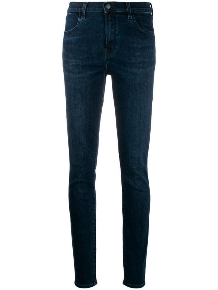 J Brand 'maria' High-rise Skinny Jeans - Blue