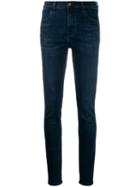 J Brand 'maria' High-rise Skinny Jeans - Blue