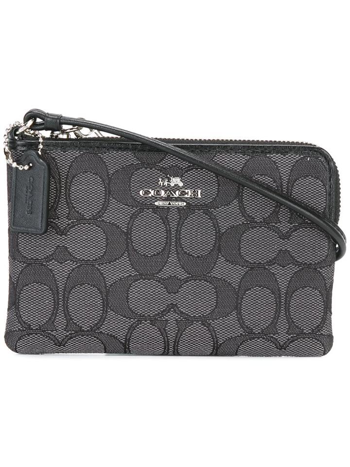 Coach Detachable Strap Clutch