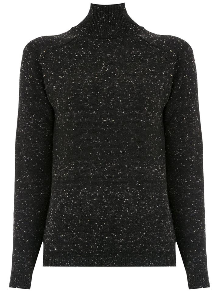 Mara Mac High Neck Top - Black