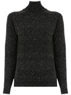 Mara Mac High Neck Top - Black